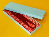 Baumwolltasche Furoshiki Tsuru, Orange, 100 Cm 4 Baumwolltasche Furoshiki Tsuru, Orange, 100 Cm – Bild 4