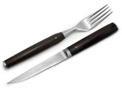 Besteck-Set WAKISASHI, Damastmesser Mit Gabel 25 Besteck-Set WAKISASHI, Damastmesser Mit Gabel -Produkte Für Zuhause besteck set wakisashi damastmesser mit gabel 1