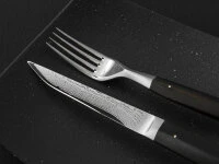 Besteck-Set WAKISASHI, Damastmesser Mit Gabel 10 Besteck-Set WAKISASHI, Damastmesser Mit Gabel – Bild 10