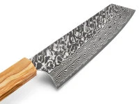 Damastmesser Bunka 170 SG2, 63 Lagen, Olive 3 Damastmesser Bunka 170 SG2, 63 Lagen, Olive – Bild 3