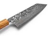 Damastmesser Bunka 170 SG2, 63 Lagen, Olive 4 Damastmesser Bunka 170 SG2, 63 Lagen, Olive – Bild 4