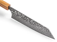 Damastmesser Bunka 170 SG2, 63 Lagen, Olive 7 Damastmesser Bunka 170 SG2, 63 Lagen, Olive – Bild 7