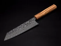 Damastmesser Bunka 170 SG2, 63 Lagen, Olive 8 Damastmesser Bunka 170 SG2, 63 Lagen, Olive – Bild 8