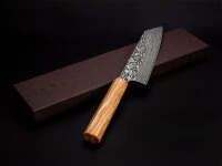 Damastmesser Bunka 170 SG2, 63 Lagen, Olive 9 Damastmesser Bunka 170 SG2, 63 Lagen, Olive – Bild 9