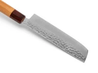 Damastmesser Nakiri 160, VG-10, Hammerschlag 4 Damastmesser Nakiri 160, VG-10, Hammerschlag – Bild 4