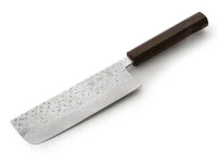 Damastmesser Nakiri 165 White Ebony, 35 Lagen