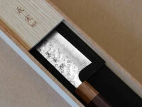 Damastmesser Santoku 165 Rose Ebony, 35 Lagen 5 Damastmesser Santoku 165 Rose Ebony, 35 Lagen – Bild 5