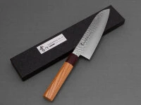 Damastmesser Santoku 170, VG-10, Hammerschlag 9 Damastmesser Santoku 170, VG-10, Hammerschlag – Bild 9