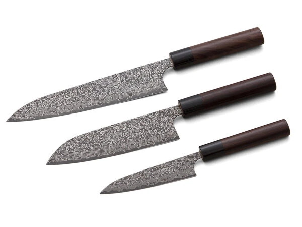 Damastmesser Set Santoku I 10 Damastmesser Set Santoku I – Bild 10