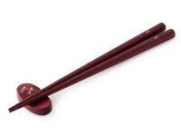 Essstäbchen Set Mit Ablage Tonbo, Purple Heart 4 Essstäbchen Set Mit Ablage Tonbo, Purple Heart – Bild 4