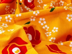 Furoshiki Tsubaki, Orange, 90 Cm -Produkte Für Zuhause furoshiki tsubaki orange 90 cm 1