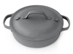 Gusseisen Topf OIGEN, Flach, 24 Cm -Produkte Für Zuhause gusseisen topf oigen flach 24 cm 1