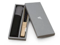 Handfächer Fujin Raijin, Donner-Gott, Schwarz 5 Handfächer Fujin Raijin, Donner-Gott, Schwarz – Bild 5