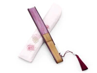 Handfächer Kiyoshisakura, Rosè 4 Handfächer Kiyoshisakura, Rosè – Bild 4