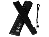 Handfächer Kuroi Taki, Schwarz 3 Handfächer Kuroi Taki, Schwarz – Bild 3
