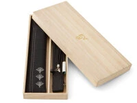 Handfächer Kuroi Taki, Schwarz 4 Handfächer Kuroi Taki, Schwarz – Bild 4