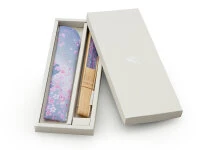 Handfächer Sakura Fubuki, Kirschblüte Blau 6 Handfächer Sakura Fubuki, Kirschblüte Blau – Bild 6