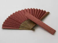 Handfächer Seikaiha, Rot 7 Handfächer Seikaiha, Rot – Bild 7