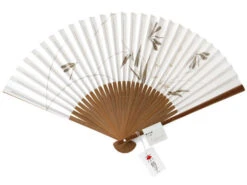 Handfächer Tsubame, Weiß -Produkte Für Zuhause handfaecher tsubame weiss 1