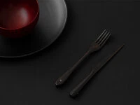 Holz Butter-Messer L, Ebony 6 Holz Butter-Messer L, Ebony – Bild 6