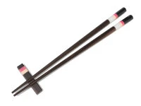 Japanische Essstäbchen Midnight Paris, Ebenholz, Mit Ablage 7 Japanische Essstäbchen Midnight Paris, Ebenholz, Mit Ablage – Bild 7