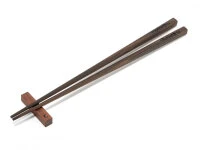 Japanische Essstäbchen MOON Ebony, 240 Mm 3 Japanische Essstäbchen MOON Ebony, 240 Mm – Bild 3