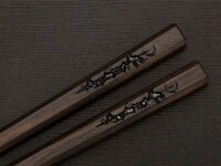 Japanische Essstäbchen MOON Ebony, 240 Mm 7 Japanische Essstäbchen MOON Ebony, 240 Mm – Bild 7