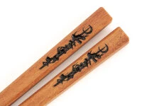 Japanische Essstäbchen MOON Granadillo, 240 Mm 4 Japanische Essstäbchen MOON Granadillo, 240 Mm – Bild 4