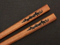 Japanische Essstäbchen MOON Granadillo, 240 Mm 8 Japanische Essstäbchen MOON Granadillo, 240 Mm – Bild 8