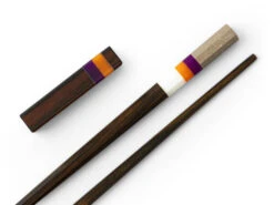 Japanische Essstäbchen Valencia Scent, Ebenholz, Mit Ablage -Produkte Für Zuhause japanische essstaebchen valencia scent ebenholz mit ablage 1