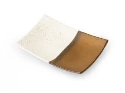 Japanische Servierplatte Sou, Weiß-gold, 2 Größen -Produkte Für Zuhause japanische servierplatte sou weiss gold 2 groessen 1