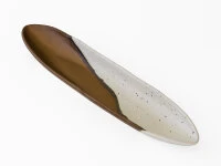 Japanische Servierschale Sou, Weiß-gold, 2 Größen 5 Japanische Servierschale Sou, Weiß-gold, 2 Größen – Bild 5