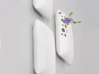 Japanische Vase Act/ Fabric, Weiß 4 Japanische Vase Act/ Fabric, Weiß – Bild 4