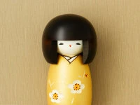 Kokeshi: Holzpuppe Kaika 6 Kokeshi: Holzpuppe Kaika – Bild 6