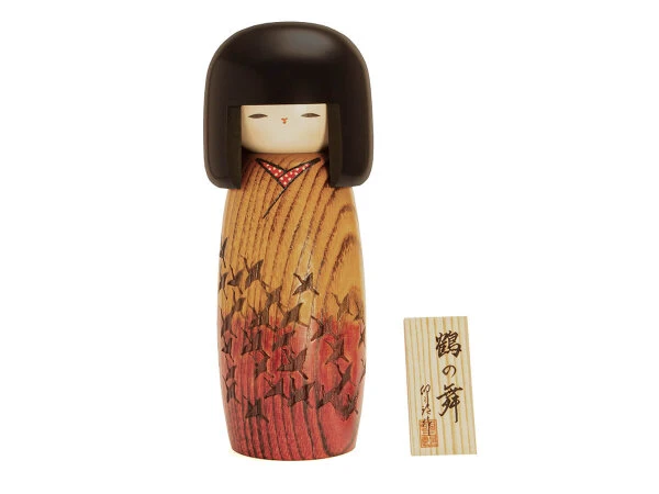Kokeshi: Holzpuppe Tsuru No Mai 6 Kokeshi: Holzpuppe Tsuru No Mai – Bild 6