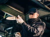 KYUSAKICHI ZA Damascus Nakiri 165, 69 Lagen 9 KYUSAKICHI ZA Damascus Nakiri 165, 69 Lagen – Bild 9