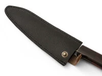 Messerhülle Leder Petty, Schwarz 3 Messerhülle Leder Petty, Schwarz – Bild 3