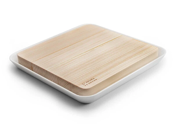 Schneidebrett Mit Porzellan-Schale Arita Houen, 21,5 Cm 6 Schneidebrett Mit Porzellan-Schale Arita Houen, 21,5 Cm – Bild 6