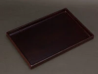 Serviertablett Urushi Aka Tamenuri 4 Serviertablett Urushi Aka Tamenuri – Bild 4