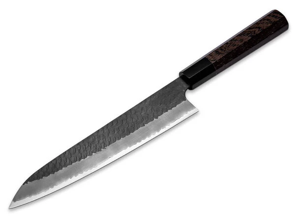 SPG2 Kuroshiage Tsuchime Gyuto 240mm, Wenge Handle 10 SPG2 Kuroshiage Tsuchime Gyuto 240mm, Wenge Handle – Bild 10