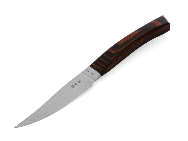Steak Messer Nami Mahagoni, Wilder Damast, 70 Lagen 7 Steak Messer Nami Mahagoni, Wilder Damast, 70 Lagen – Bild 7