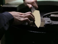 Steak Messer Nami Mahagoni, Wilder Damast, 70 Lagen 5 Steak Messer Nami Mahagoni, Wilder Damast, 70 Lagen – Bild 5