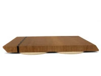 Stirnholz Schneidebrett Janus, Eiche HS Premium 4 Stirnholz Schneidebrett Janus, Eiche HS Premium – Bild 4