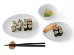 Sushi Set Yuuki, Weiß -Produkte Für Zuhause sushi set yuuki weiss 1