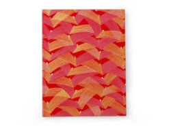 Japanbuch Tokyo Memo, Chiyogami Saitenspiel Auf Rot, 17 X 22 Cm -Produkte Für Zuhause tagebuch notizbuch japanisches chiyogami rot rivoli 1