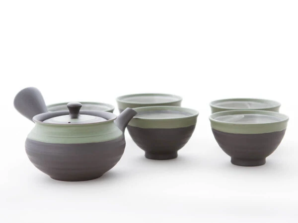 Teeservice Kurofukugata Midorierimaki, 6-teilig 9 Teeservice Kurofukugata Midorierimaki, 6-teilig – Bild 9