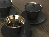 Teetasse Kuro Tsuya Mit Untertasse Und Deckel 9 Teetasse Kuro Tsuya Mit Untertasse Und Deckel – Bild 9