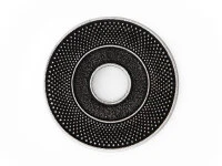 Untersetzer Iwachu Arare, Ø 13.5 Cm, Schwarz-Silber