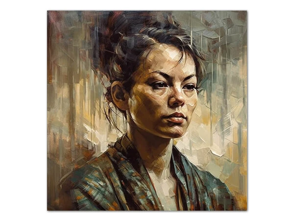 Wandbild Satori #2, Farbig 1:1 3 Wandbild Satori #2, Farbig 1:1 – Bild 3